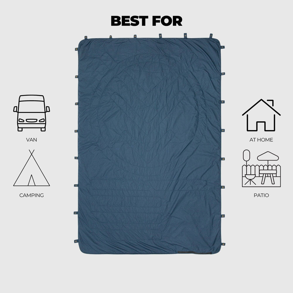 CloudTouch™ Attachable Blanket Liner Accessories VOITED 