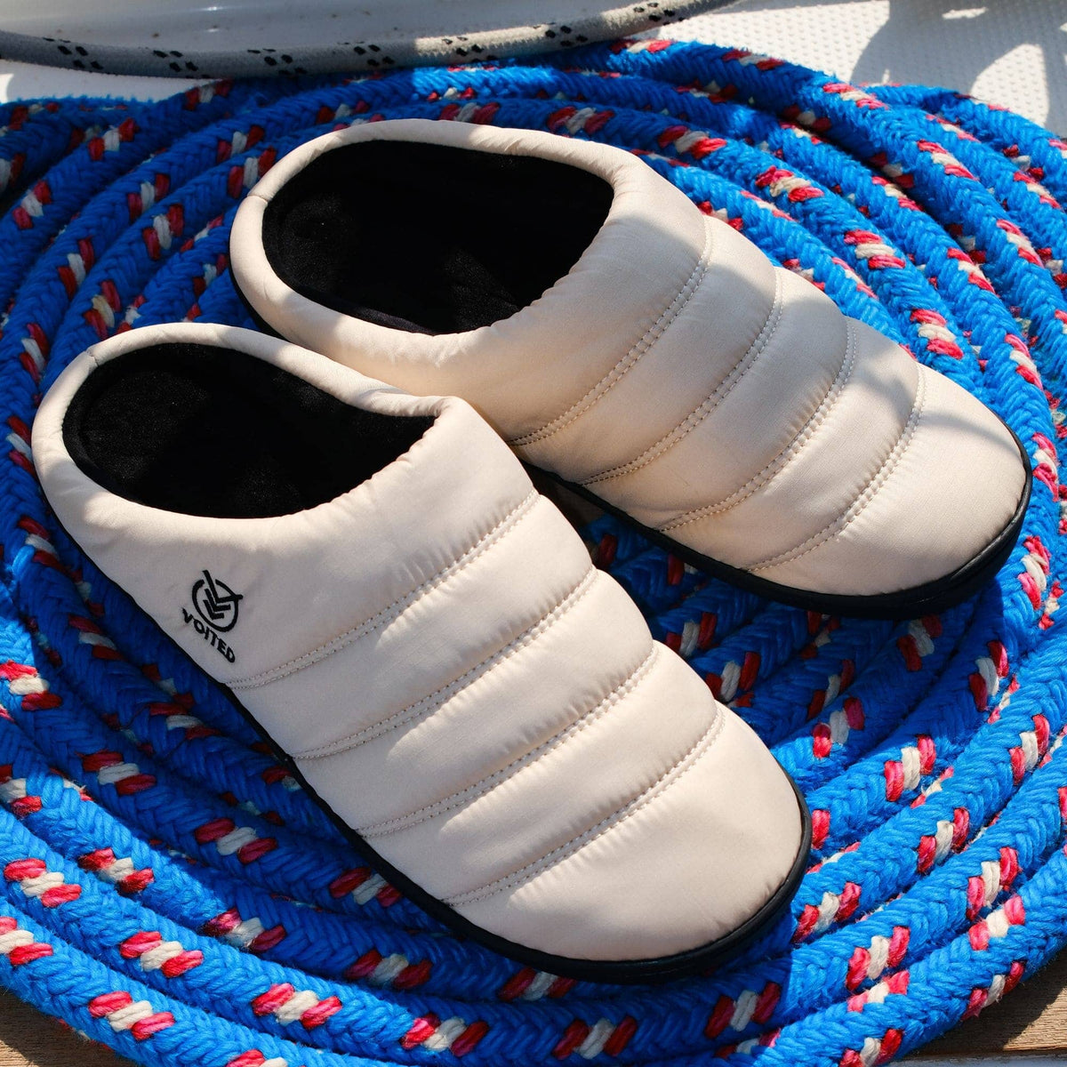 VOITED Soul Slipper Lightweight, Indoor/Outdoor Camping Slippers Sand