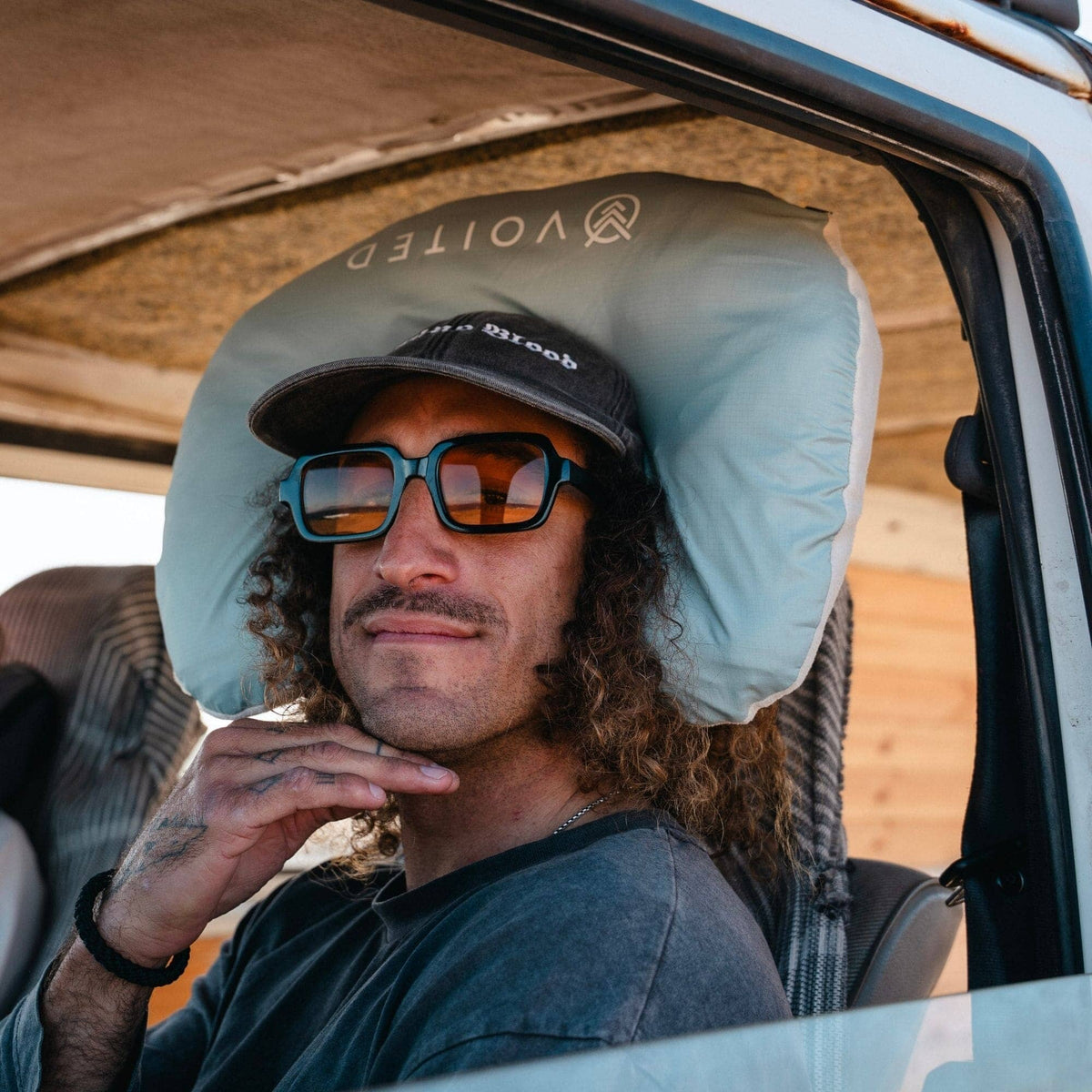 VOITED NeckPack™ Travel PillowBlanket™ - Echo Bloom Blankets VOITED 