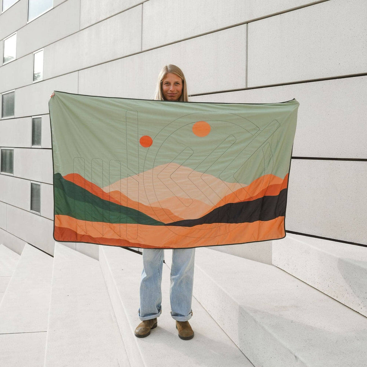 VOITED NeckPack™ Travel PillowBlanket™ - Jasper Blankets VOITED 