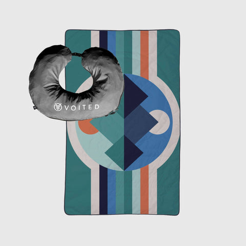 VOITED NeckPack™ Travel PillowBlanket™ - Luna Creek Blankets VOITED 