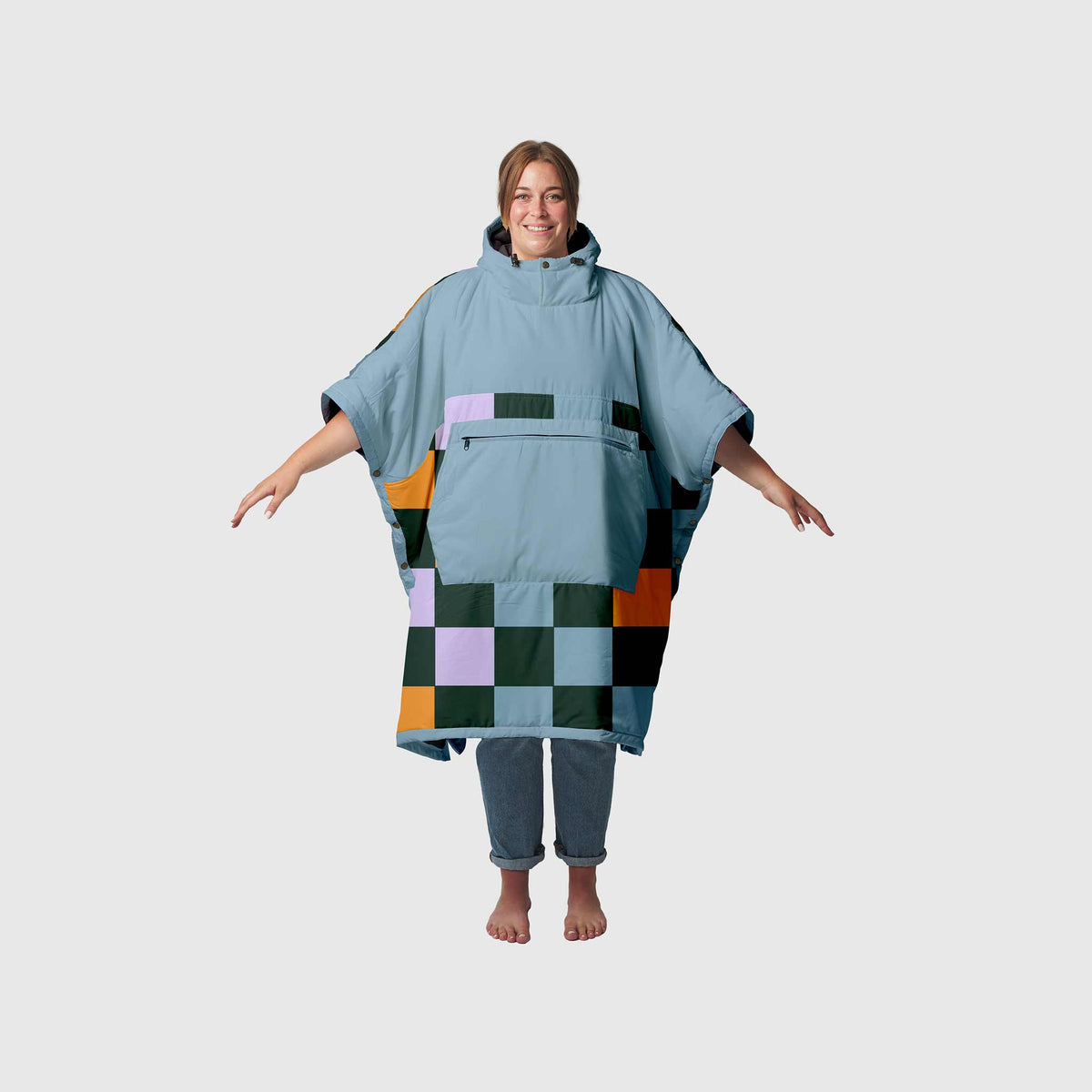 VOITED Trooper Outdoor Premium Poncho-Blanket - Cheeckers Blankets VOITED EU 