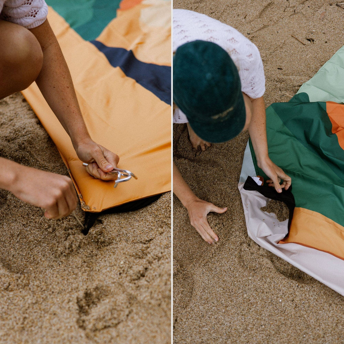 VOITED Sandfree Beach Sheet - Jasper Green Accessories VOITED 