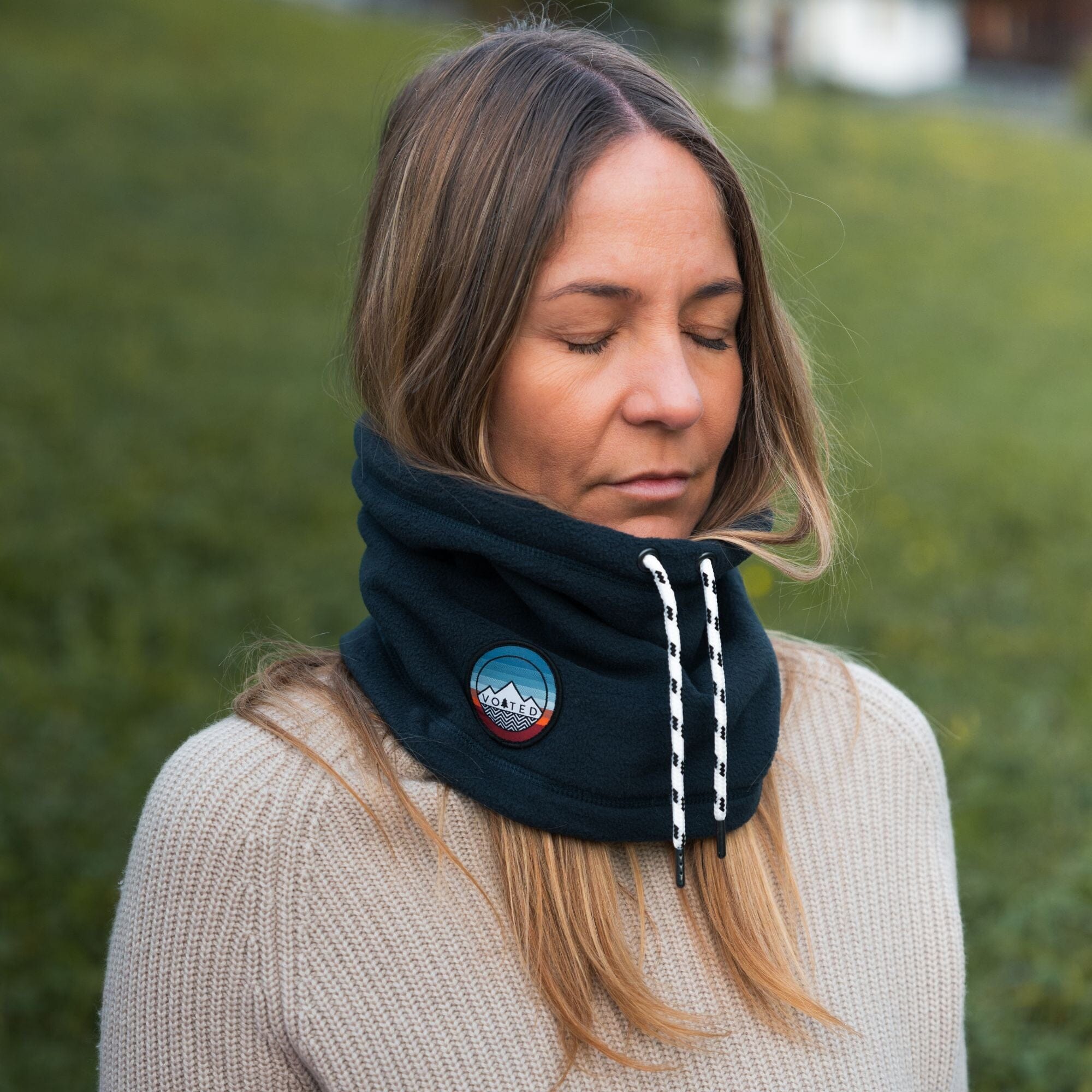 VOITED Snood - Charcoal | Warm & Adjustable Neck Protection