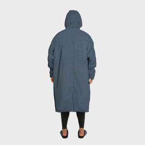 VOITED Original Outdoor Change Robe & Drycoat for Surfing, Camping, Vanlife & Wild Swimming - Marsh Grey Changewear VOITED 