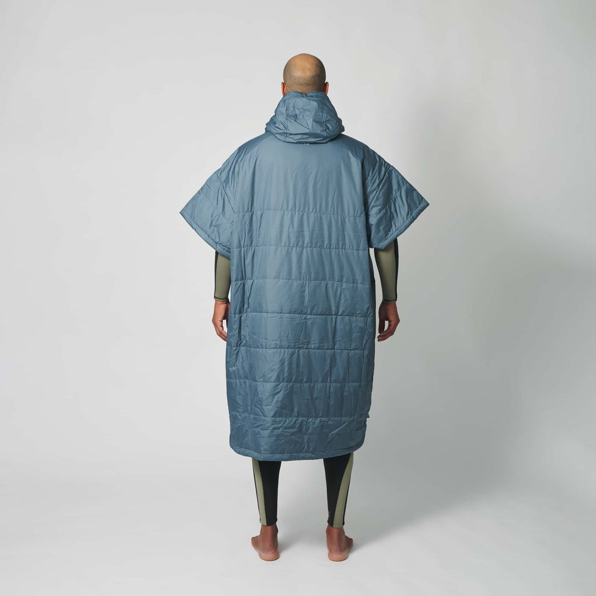 VOITED 2nd Edition Outdoor Poncho for Surfing, Camping, Vanlife & Wild Swimming - Marsh Grey / Desert Changewear VOITED 
