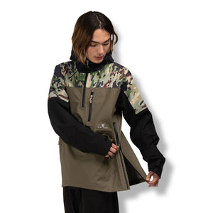 VOITED Alpha Pullover Waterproof Jacket - Camo Multico