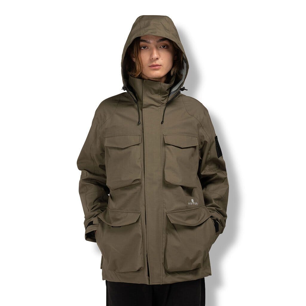 VOITED Alpha Smock Field Jacket - Army Green